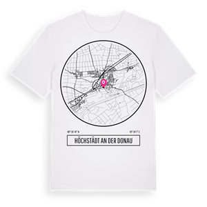 Höchstädt an der Donau t-shirt – ekologisk bomull t-shirt från Pinshirt