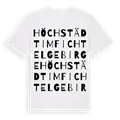 Höchstädt im Fichtelgebirge ordlek t-shirt