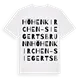 Höhenkirchen-Siegertsbrunn ordlek t-shirt