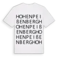 Hohenpeißenberg ordlek t-shirt
