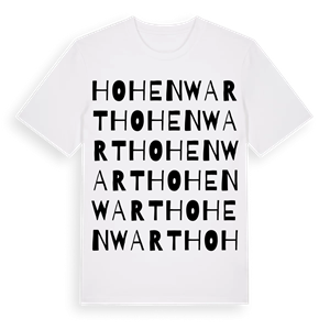 Hohenwart ordlek t-shirt – ekologisk bomull t-shirt från Pinshirt