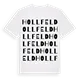 Hollfeld ordlek t-shirt