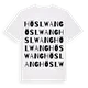 Höslwang ordlek t-shirt