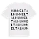 Hummeltal ordlek t-shirt