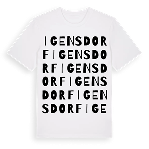 Igensdorf ordlek t-shirt – ekologisk bomull t-shirt från Pinshirt