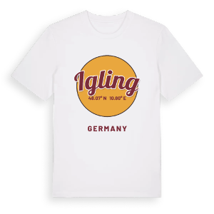 Igling cirkel t-shirt – ekologisk bomull t-shirt från Pinshirt