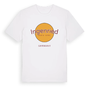 Ingenried cirkel t-shirt – ekologisk bomull t-shirt från Pinshirt