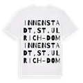 Innenstadt, St. Ulrich-Dom ordlek t-shirt