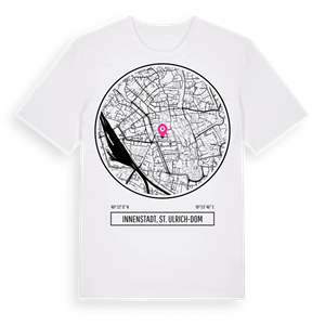 Innenstadt, St. Ulrich-Dom t-shirt – ekologisk bomull t-shirt från Pinshirt