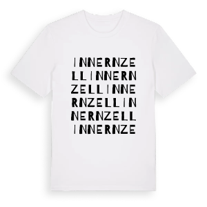 Innernzell ordlek t-shirt – ekologisk bomull t-shirt från Pinshirt