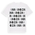 Inningen ordlek t-shirt