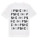 Ipsheim ordlek t-shirt