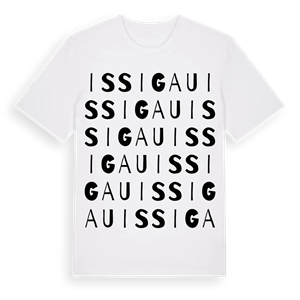 Issigau ordlek t-shirt – ekologisk bomull t-shirt från Pinshirt