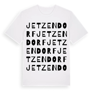 Jetzendorf ordlek t-shirt – ekologisk bomull t-shirt från Pinshirt