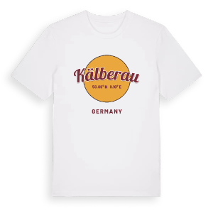 Kälberau cirkel t-shirt – ekologisk bomull t-shirt från Pinshirt