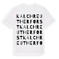 Kalchreuther Forst ordlek t-shirt