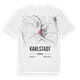 Karlstadt karta t-shirt
