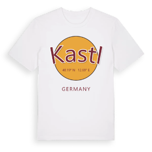 Kastl cirkel t-shirt – ekologisk bomull t-shirt från Pinshirt