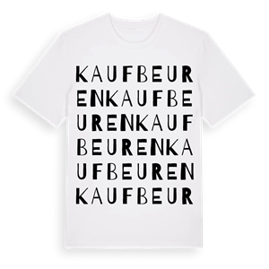 Kaufbeuren ordlek t-shirt – ekologisk bomull t-shirt från Pinshirt