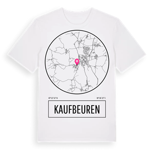 Kaufbeuren t-shirt – ekologisk bomull t-shirt från Pinshirt