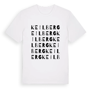 Keilberg ordlek t-shirt – ekologisk bomull t-shirt från Pinshirt