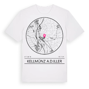 Kellmünz a.d.Iller t-shirt – ekologisk bomull t-shirt från Pinshirt