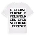 Kiefersfelden ordlek t-shirt