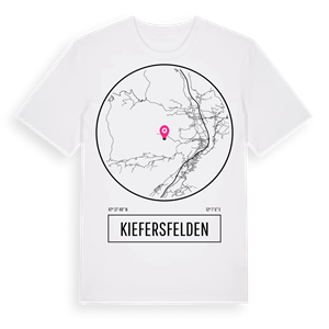 Kiefersfelden t-shirt – ekologisk bomull t-shirt från Pinshirt