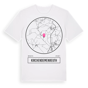 Kirchendemenreuth t-shirt – ekologisk bomull t-shirt från Pinshirt
