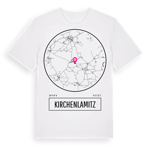 Kirchenlamitz t-shirt – ekologisk bomull t-shirt från Pinshirt
