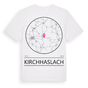 Kirchhaslach t-shirt – ekologisk bomull t-shirt från Pinshirt