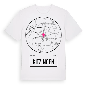 Kitzingen t-shirt – ekologisk bomull t-shirt från Pinshirt