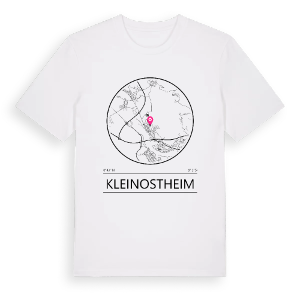 Kleinostheim t-shirt – ekologisk bomull t-shirt från Pinshirt