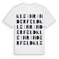 Kleinrinderfeld ordlek t-shirt