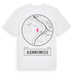 Kleinwernfeld t-shirt – ekologisk bomull t-shirt från Pinshirt
