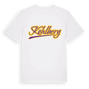 Kohlberg baseball t-shirt – ekologisk bomull t-shirt från Pinshirt