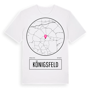 Königsfeld t-shirt – ekologisk bomull t-shirt från Pinshirt