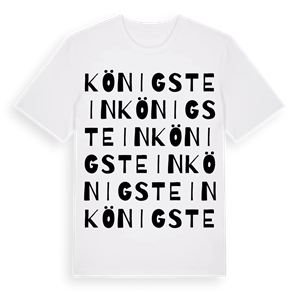Königstein ordlek t-shirt – ekologisk bomull t-shirt från Pinshirt