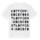 Koppenwinder Forst ordlek t-shirt