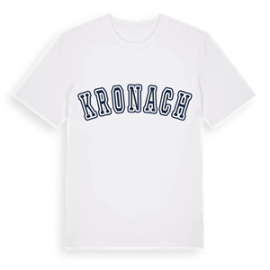 Kronach college t-shirt – ekologisk bomull t-shirt från Pinshirt