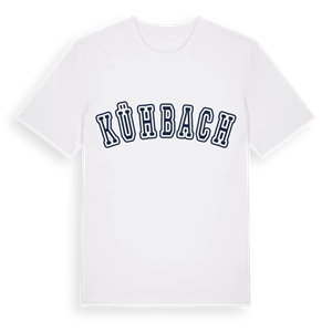 Kühbach college t-shirt – ekologisk bomull t-shirt från Pinshirt