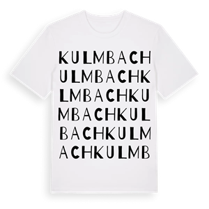 Kulmbach ordlek t-shirt – ekologisk bomull t-shirt från Pinshirt