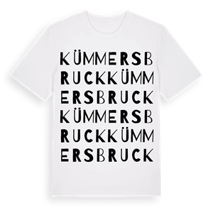 Kümmersbruck ordlek t-shirt – ekologisk bomull t-shirt från Pinshirt