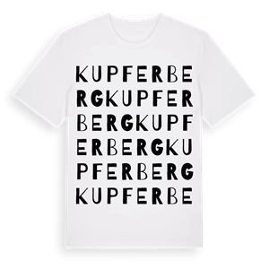 Kupferberg ordlek t-shirt – ekologisk bomull t-shirt från Pinshirt