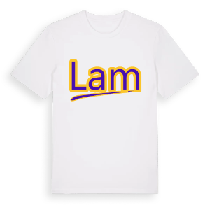 Lam baseball t-shirt – ekologisk bomull t-shirt från Pinshirt
