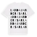Landau an der Isar ordlek t-shirt