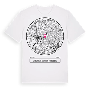 Landkreis Aichach-Friedberg t-shirt – ekologisk bomull t-shirt från Pinshirt