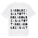 Landkreis Altötting ordlek t-shirt