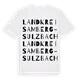 Landkreis Amberg-Sulzbach ordlek t-shirt