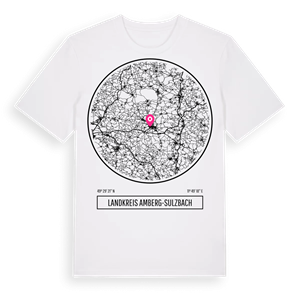 Landkreis Amberg-Sulzbach t-shirt – ekologisk bomull t-shirt från Pinshirt